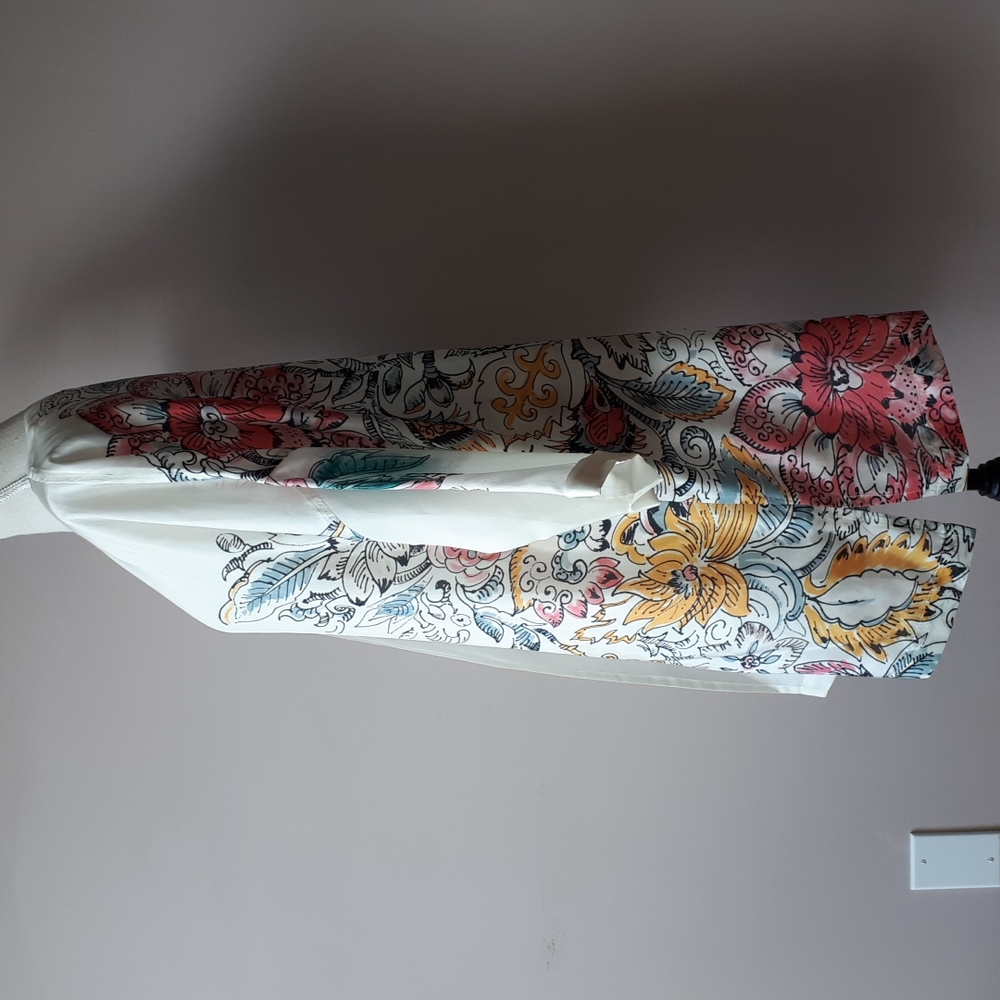 Villagallo silk printed cover up - Picture 3 of 6